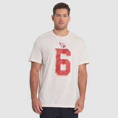 Nike James Conner Arizona Cardinals 2025 Rivalries Collection Player Name & Number T-Shirt Natural