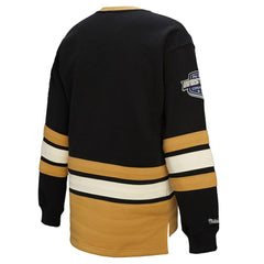Vegas Golden Knights Mitchell & Ness Women's Heritage Lace-Up Pullover Sweatshirt - Black - NHL 202660256