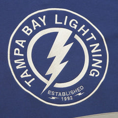 Tampa Bay Lightning Mitchell & Ness Women's Heritage Lace-Up Pullover Sweatshirt - Blue - NHL 202660262