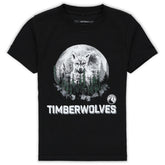 Minnesota Timberwolves Stadium Essentials Youth Mascot T-Shirt Black