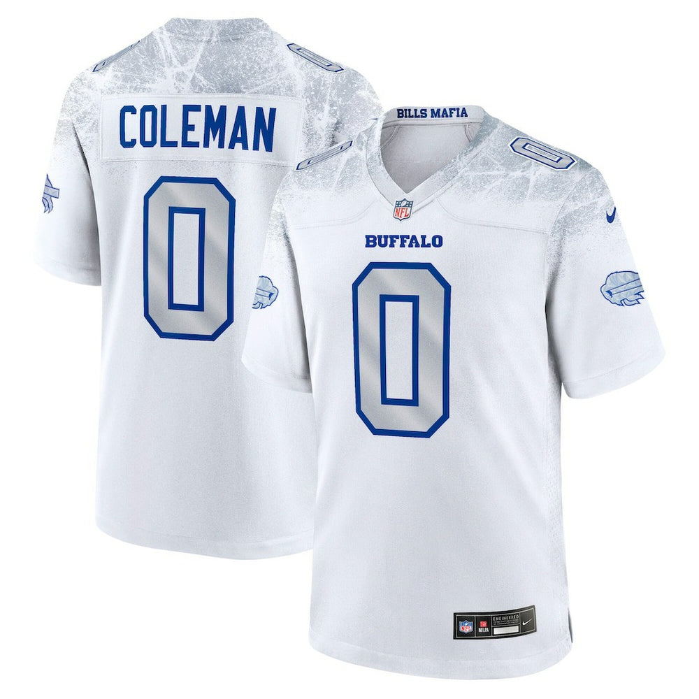 Nike Keon Coleman Buffalo Bills 2025 Rivalries Collection Game Jersey White