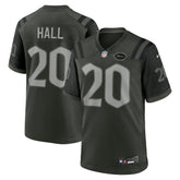 Nike Breece Hall New York Jets 2025 Rivalries Collection Game Jersey Gotham Green