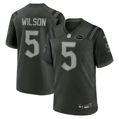 Nike Garrett Wilson New York Jets 2025 Rivalries Collection Game Jersey Gotham Green