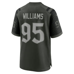 Nike Quinnen Williams New York Jets 2025 Rivalries Collection Game Jersey Gotham Green