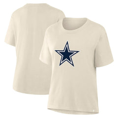 Fanatics Dallas Cowboys Women's Dove Legacy T-Shirt Cream