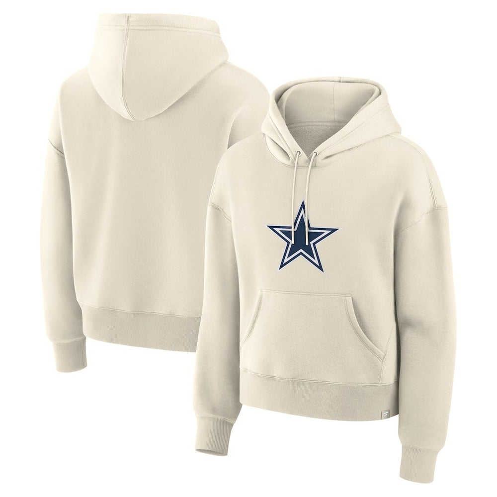 Fanatics Dallas Cowboys Women's Dove Legacy Pullover Hoodie Cream