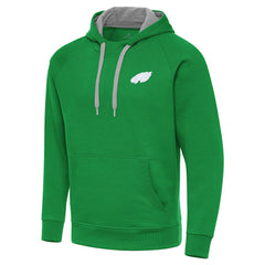 Philadelphia Eagles Antigua St. Patrick's Day Victory Pullover Hoodie Kelly Green
