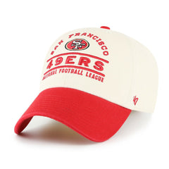 47 brand San Francisco 49ers '47 Windham Clean Up Adjustable Hat Natural