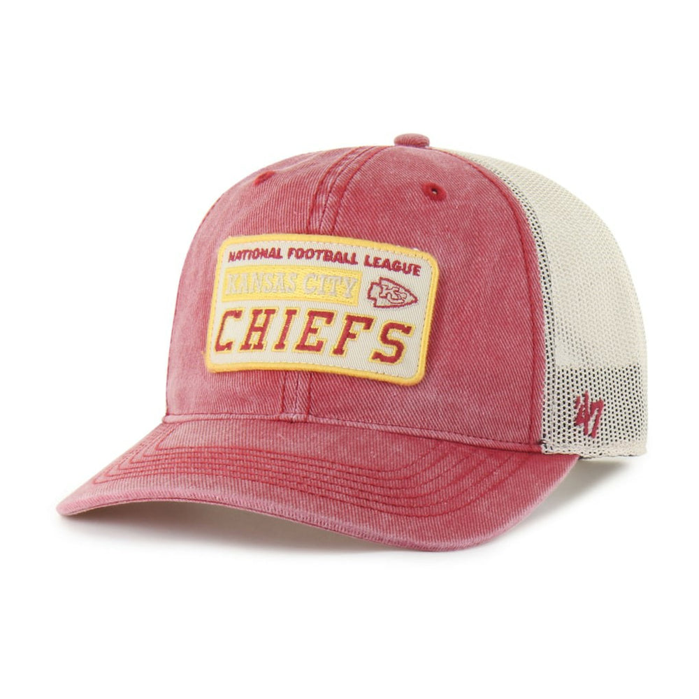 47 brand Kansas City Chiefs '47 Canteen Relaxed Trucker Adjustable Hat Red