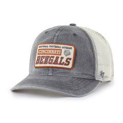 47 brand Cincinnati Bengals '47 Canteen Relaxed Trucker Adjustable Hat Charcoal