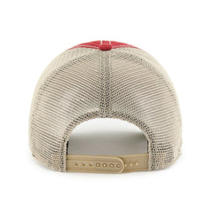 47 brand Arizona Cardinals '47 Wabash Trucker Clean Up Adjustable Hat Cardinal