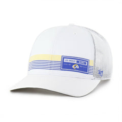 47 brand Los Angeles Rams '47 Rangefinder Trucker Adjustable Hat White