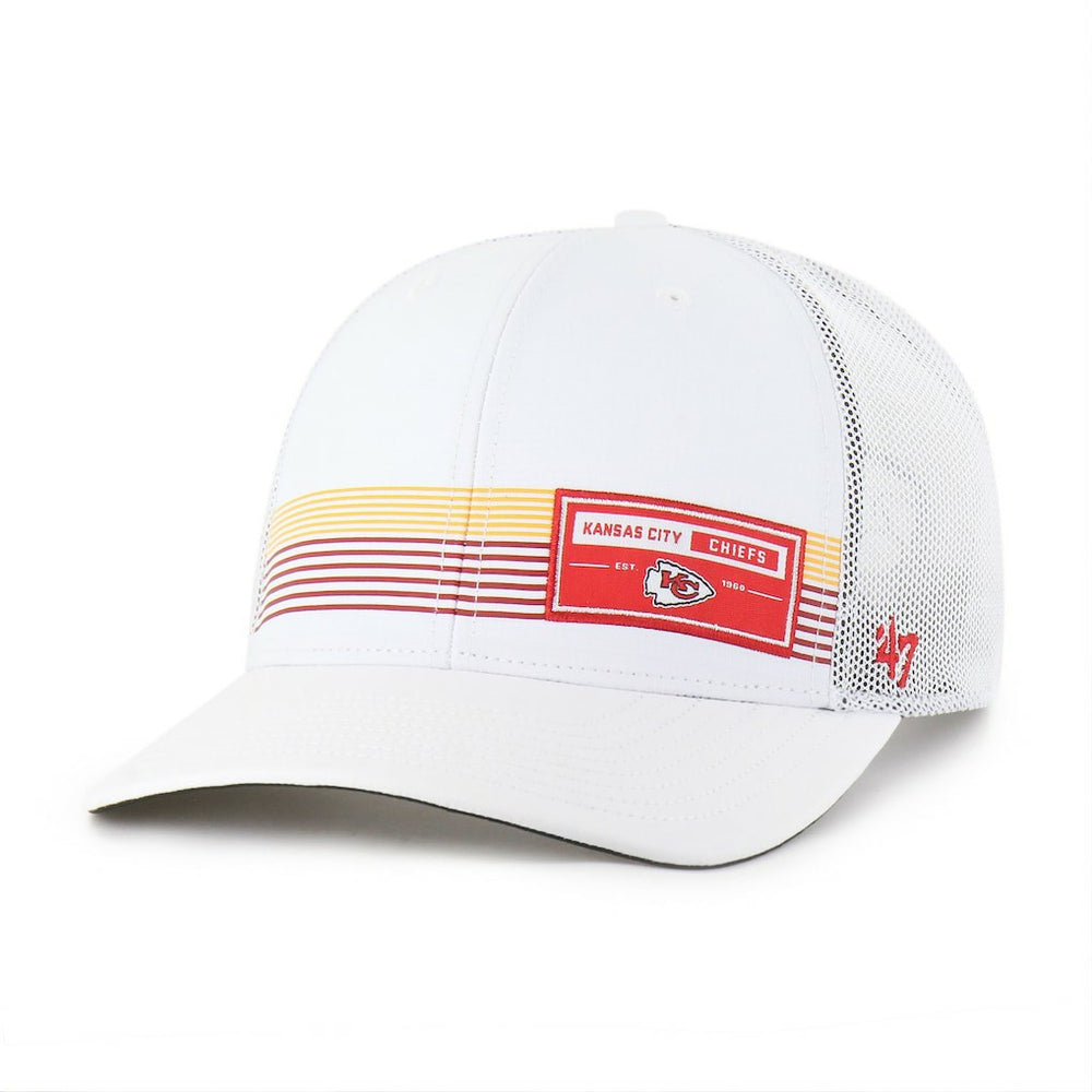 47 brand Kansas City Chiefs '47 Rangefinder Trucker Adjustable Hat White