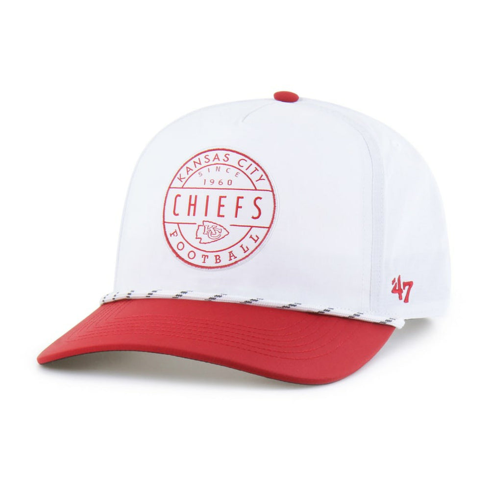 47 brand Kansas City Chiefs '47 Suburbia Hitch Two-Tone Adjustable Hat White/Red