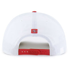 47 brand San Francisco 49ers '47 Suburbia Hitch Two-Tone Adjustable Hat White/Scarlet