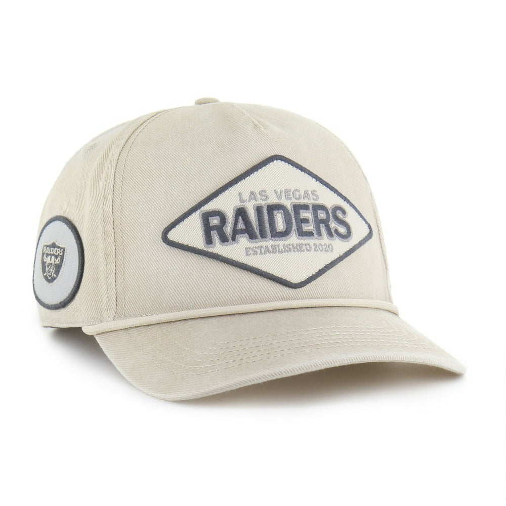 47 brand Las Vegas Raiders '47 Cairn Hitch Adjustable Hat Khaki