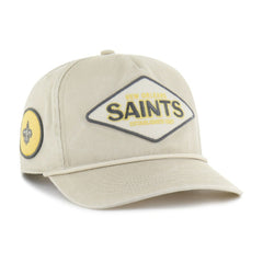 47 brand New Orleans Saints '47 Cairn Hitch Adjustable Hat Khaki