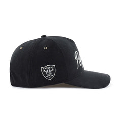 47 brand Las Vegas Raiders '47 Golden Age Corduroy Hitch Adjustable Hat Black