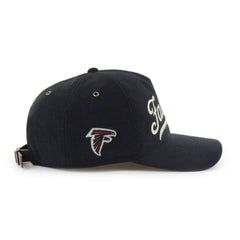 47 brand Atlanta Falcons '47 Golden Age Corduroy Hitch Adjustable Hat Black