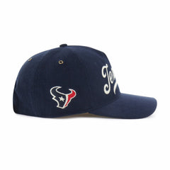 47 brand Houston Texans '47 Golden Age Corduroy Hitch Adjustable Hat Navy