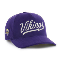 47 brand Minnesota Vikings '47 Golden Age Corduroy Hitch Adjustable Hat Purple
