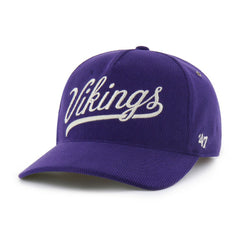 47 brand Minnesota Vikings '47 Golden Age Corduroy Hitch Adjustable Hat Purple