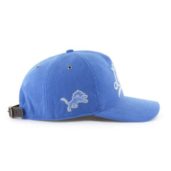 47 brand Detroit Lions '47 Golden Age Corduroy Hitch Adjustable Hat Blue