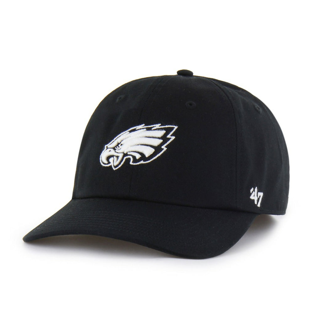 47 brand Philadelphia Eagles '47 Foundational Franchise Fitted Hat Black