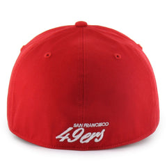47 brand San Francisco 49ers '47 Foundational Franchise Fitted Hat Scarlet