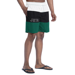 New York Jets G-III Sports by Carl Banks Sunrise Volley Swim Shorts Green/Black