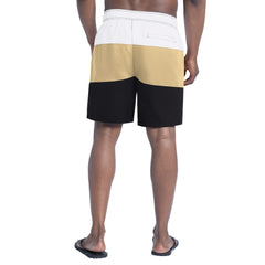 New Orleans Saints G-III Sports by Carl Banks Sunrise Volley Swim Shorts Black/Gold