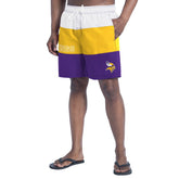 Minnesota Vikings G-III Sports by Carl Banks Sunrise Volley Swim Shorts Purple/Gold