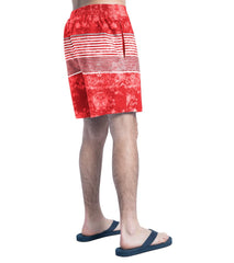 Kansas City Chiefs G-III Sports by Carl Banks Horizon Volley Swim Shorts Red/Gray