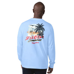 Houston Texans Margaritaville It's Five O'Clock Somewhere Long Sleeve T-Shirt Light Blue