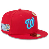 Washington Nationals New Era 2025 Big League Chew 59FIFTY Fitted Hat - Red - New Era Lifestyle