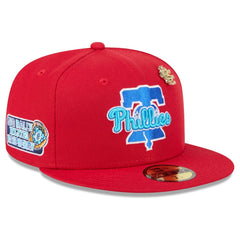 Philadelphia Phillies New Era 2025 Big League Chew 59FIFTY Fitted Hat - Red - New Era Lifestyle