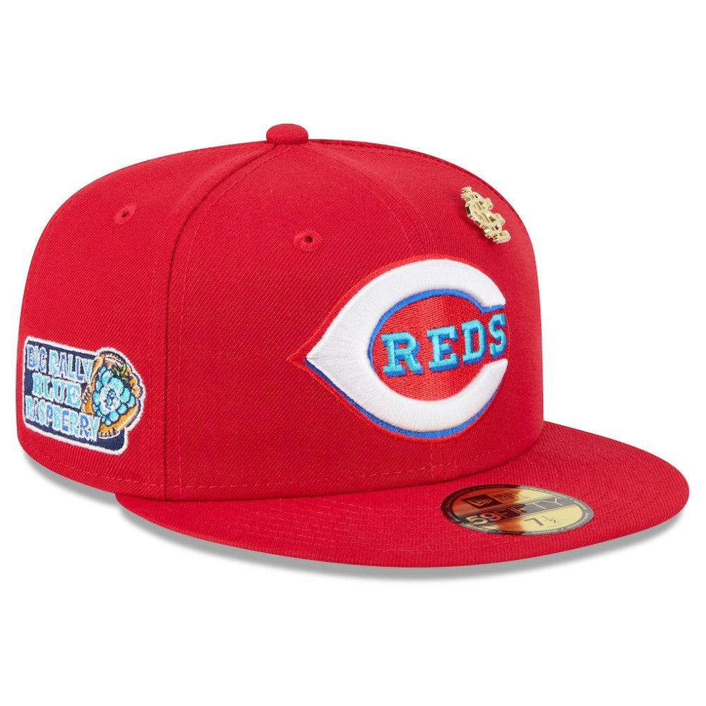 Cincinnati Reds New Era 2025 Big League Chew 59FIFTY Fitted Hat - Red - New Era Lifestyle