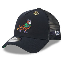Detroit Tigers New Era 2025 Big League Chew A-Frame 9FORTY Adjustable Trucker Hat - Navy - New Era Online