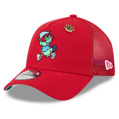 Philadelphia Phillies New Era 2025 Big League Chew A-Frame 9FORTY Adjustable Trucker Hat - Red - New Era Online