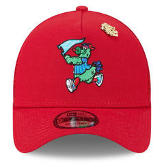 Philadelphia Phillies New Era 2025 Big League Chew A-Frame 9FORTY Adjustable Trucker Hat - Red - New Era Online