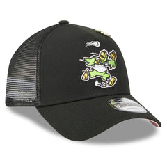 Pittsburgh Pirates New Era 2025 Big League Chew A-Frame 9FORTY Adjustable Trucker Hat - Black - New Era Sale