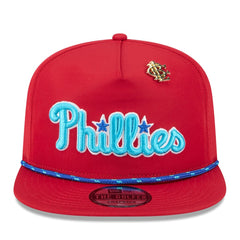 Philadelphia Phillies New Era 2025 Big League Chew Golfer Snapback Hat - Red - New Era on Sale
