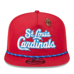 St. Louis Cardinals New Era 2025 Big League Chew Golfer Snapback Hat - Red - New Era Sale