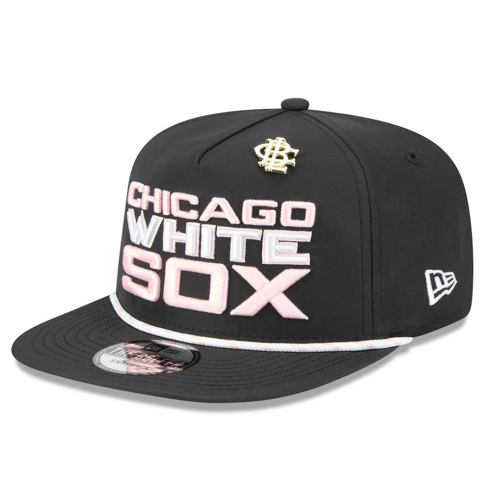 Chicago White Sox New Era 2025 Big League Chew Golfer Snapback Hat - Black - New Era Sale