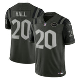Nike Breece Hall New York Jets 2025 Rivalries Collection Limited Jersey Gotham Green