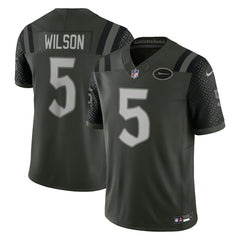 Nike Garrett Wilson New York Jets 2025 Rivalries Collection Limited Jersey Gotham Green