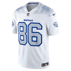 Nike Dalton Kincaid Buffalo Bills 2025 Rivalries Collection Limited Jersey White