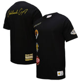 Golden State Warriors Black Out Collection Vintage Premium T-Shirt Black