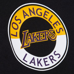 Los Angeles Lakers Black Out Collection Vintage Premium T-Shirt Black