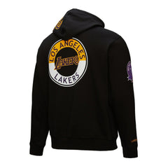 Los Angeles Lakers Hardwood Classics Blackout Collection Pullover Hoodie Black | Mitchell & Ness Near Me
